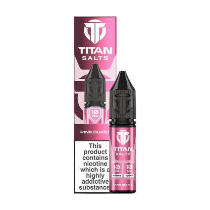 Titan Nic Salts 10ml E - liquids Pack of 10 - #Simbavapeswholesale#