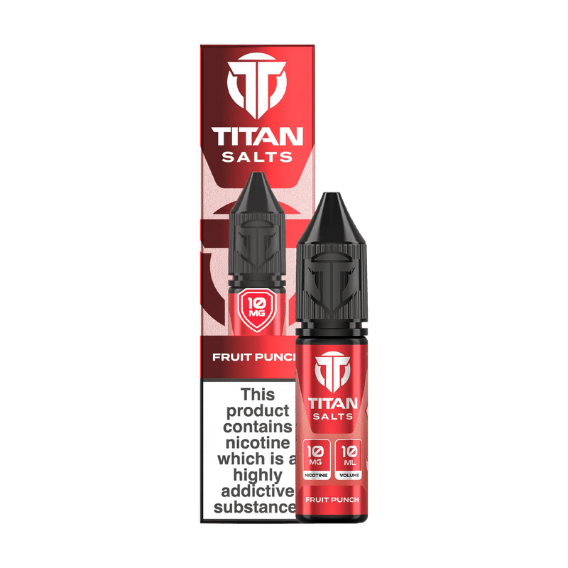 Titan Nic Salts 10ml E - liquids Pack of 10 - #Simbavapeswholesale#