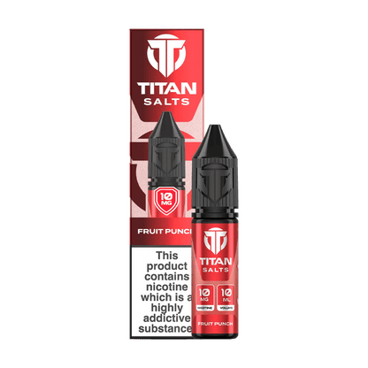Titan Nic Salts 10ml E - liquids Pack of 10 - #Simbavapeswholesale#