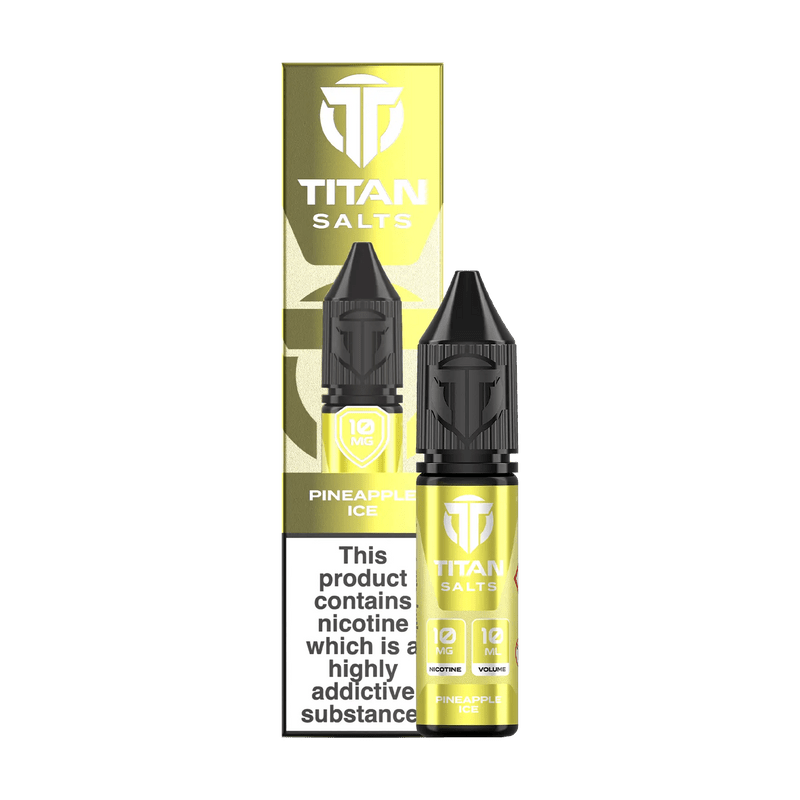 Titan Nic Salts 10ml E - liquids Pack of 10 - #Simbavapeswholesale#