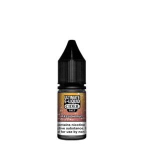 Ultimate E - Liquid Cider 10ML Nic Salt (Pack of 10)
