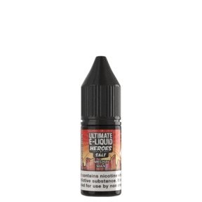 Ultimate E - Liquid Heroes 10ML Nic Salt (Pack of 10)