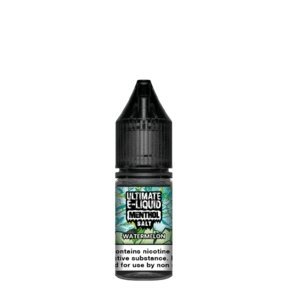 Ultimate E - Liquid Menthol 10ML Nic Salt (Pack of 10)
