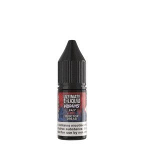 Ultimate E - Liquid Villains 10ML Nic Salt (Pack of 10)