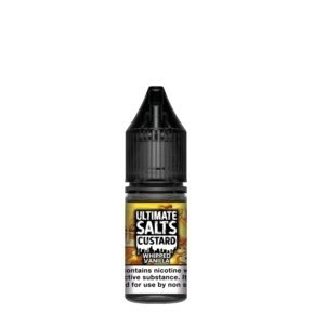 Ultimate Salts Custard 10ML Nic Salt (Pack of 10)