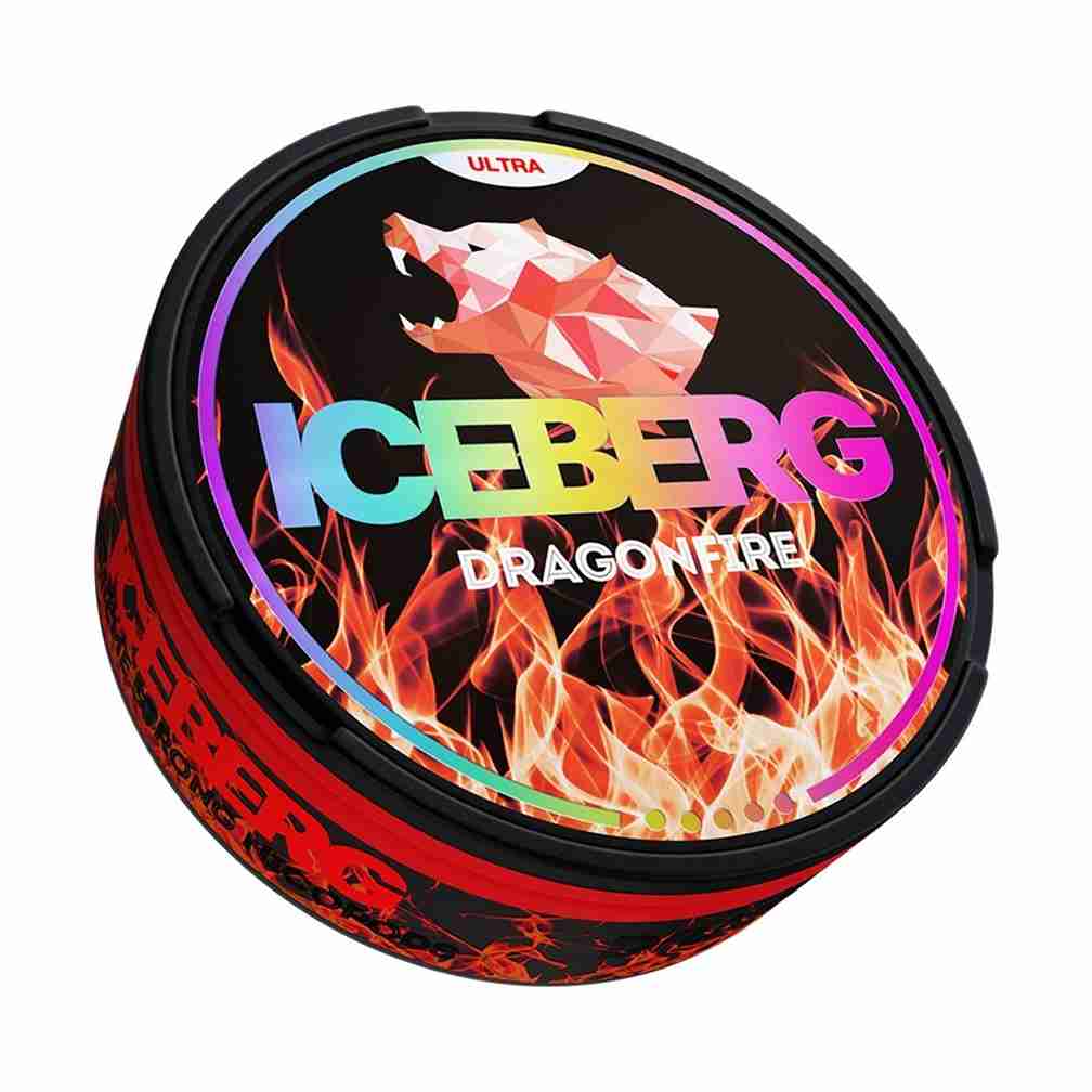 Ultra Iceberg Snus 16gr 150mg Pouches - Dragon Fire Flavour #No1-vape-wholesale#