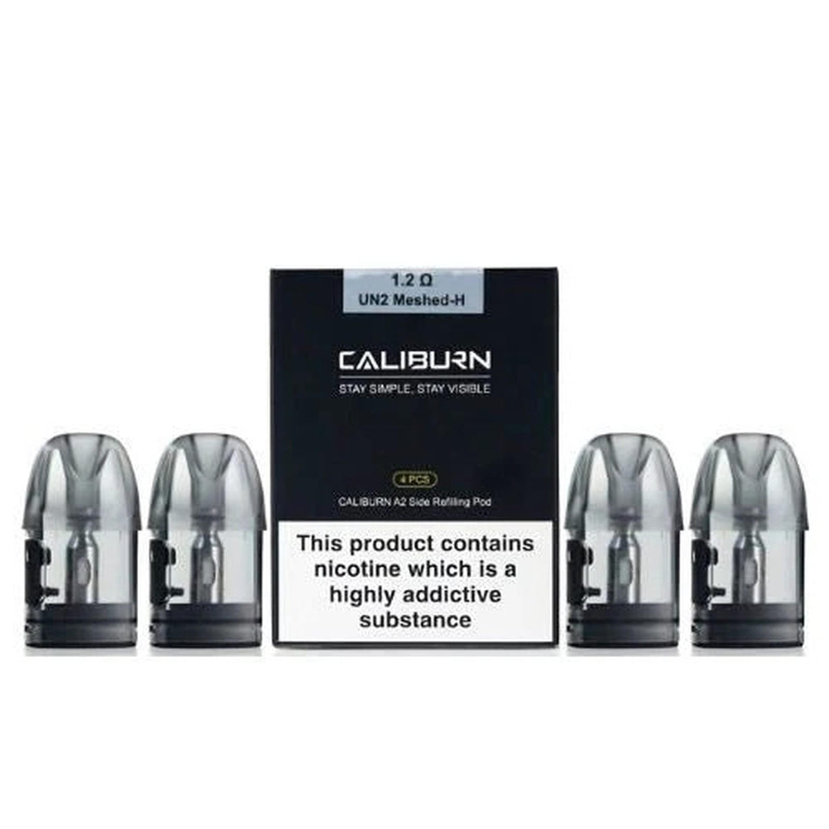 uwell caliburn A2 side refillable pods - Pack of 4