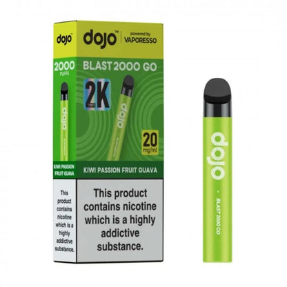Vaporesso Dojo Blast 2000 GO Disposable Vape Box of 5 - #Simbavapeswholesale#