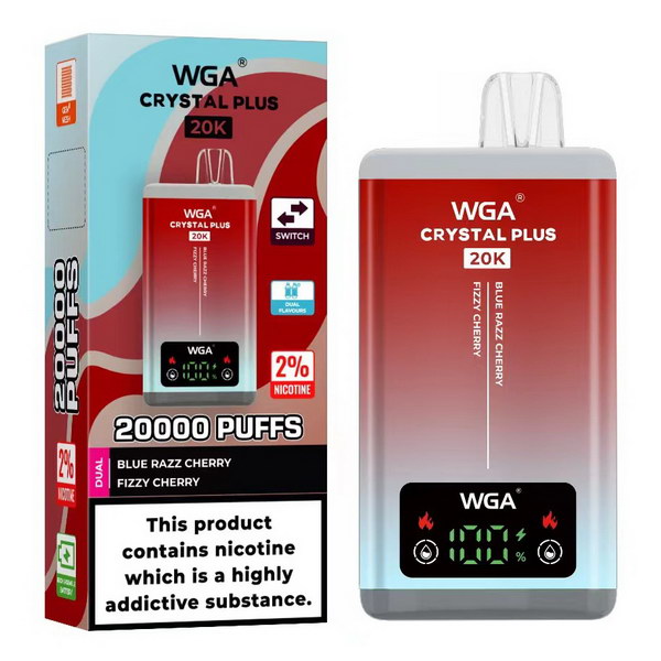WGA Crystal Plus 20000 Puffs Vape - Flavour