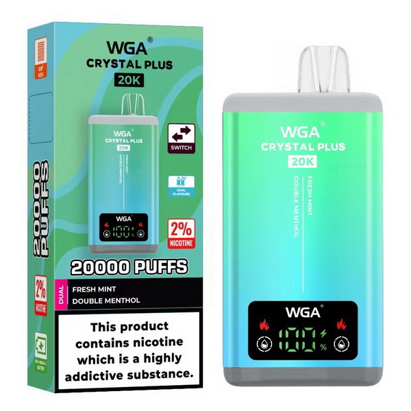 WGA Crystal Plus 20000 Puffs Vape - Flavour