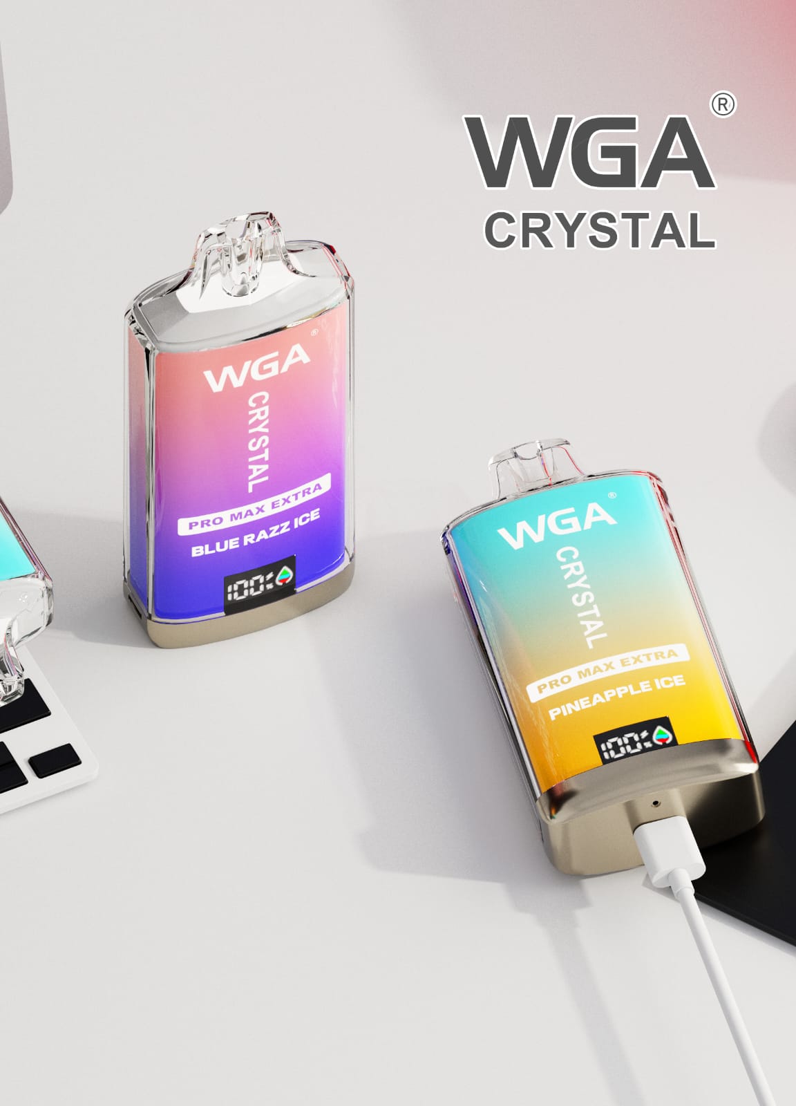 WGA Crystal Pro Max Extra 15000 Prefilled Vape Pod Kit - Box of 10
