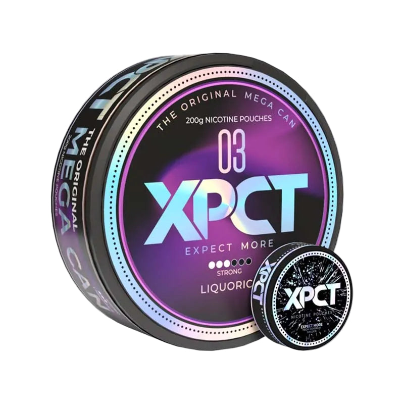 XPCT Megacan Liquorice Pack of 10
