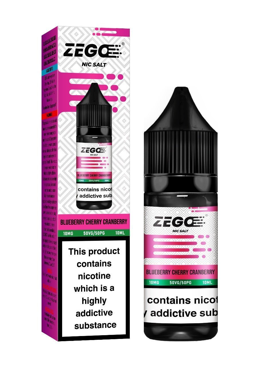 Zego Nic Salt 10ml E - Liquid - Box of 10