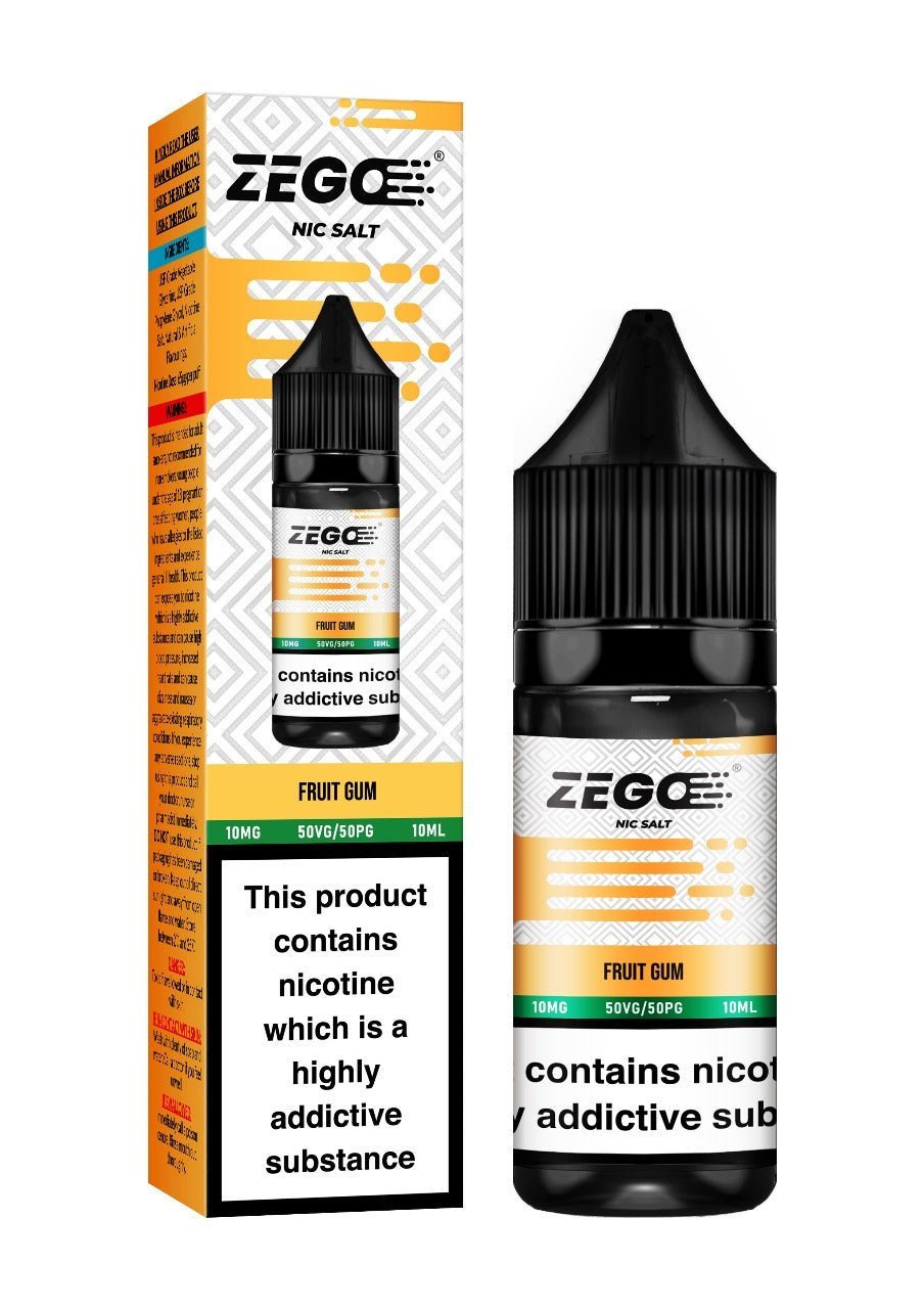 Zego Nic Salt 10ml E - Liquid - Box of 10