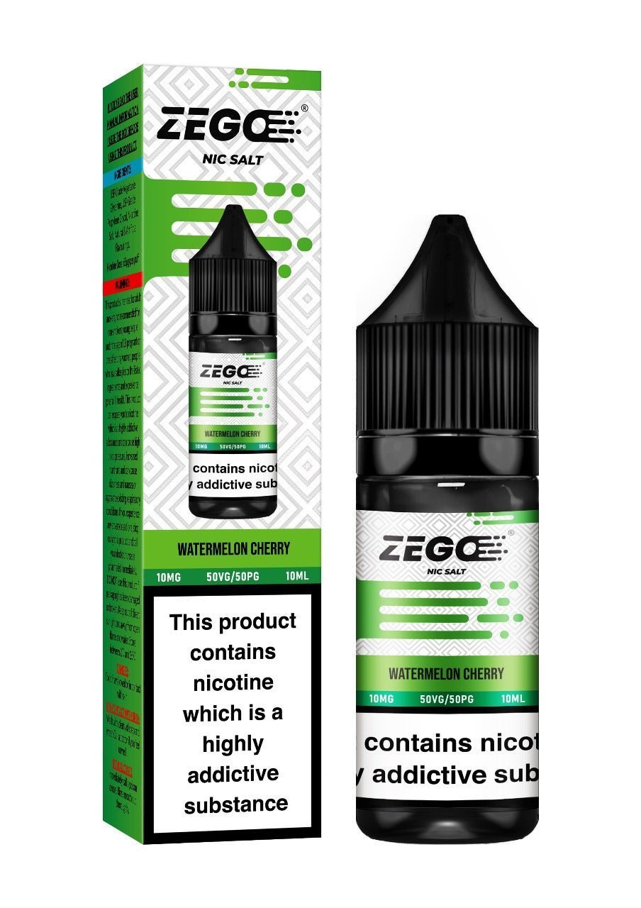 Zego Nic Salt 10ml E - Liquid - Box of 10