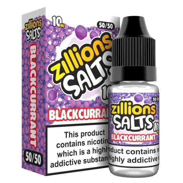 Zillions Nic Salt 10ml Pack of 5