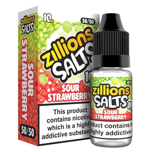 Zillions Nic Salt 10ml Pack of 5