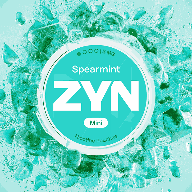ZYN Mini Nicotine 3Mg Pouches Pack of 5 with Spearmint flavour - Wholesale Price !
