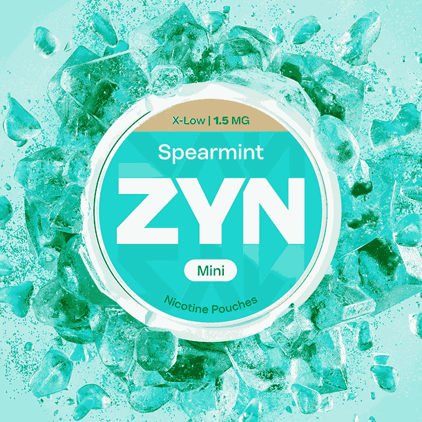 ZYN Mini Nicotine X-Low 1.5MG Pouches Pack of 5 with Spearmint flavour - Wholesale Price !