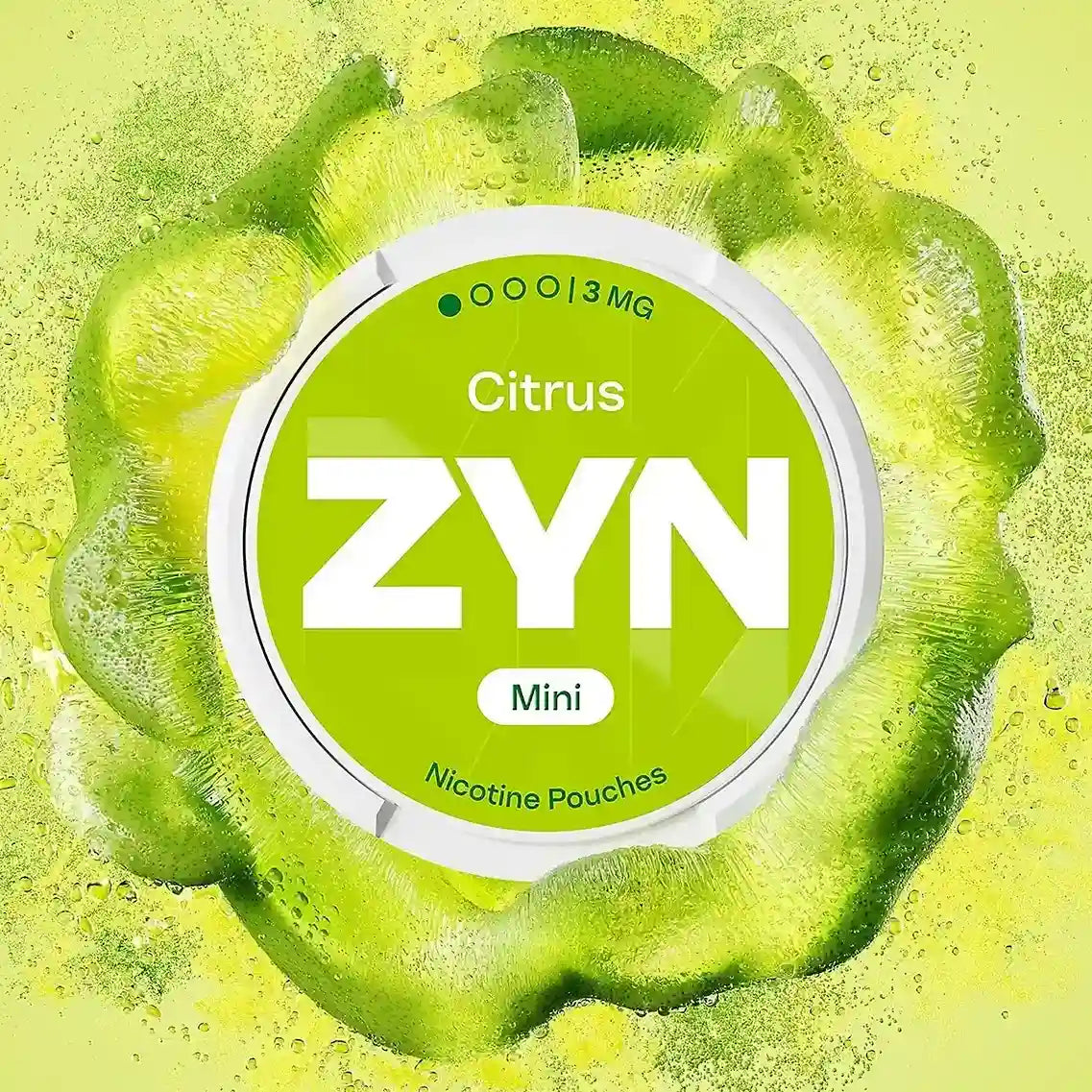 ZYN Nicotine mini 3MG Pouches Pack of 5 with citrus Flavour - No1-vape-Wholesale Price !